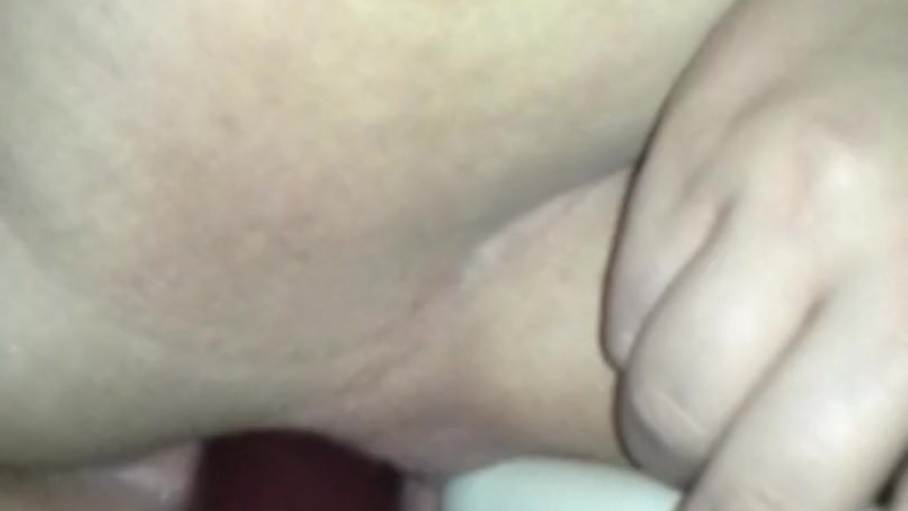 Solo dildo action with my sexy bbw wife.