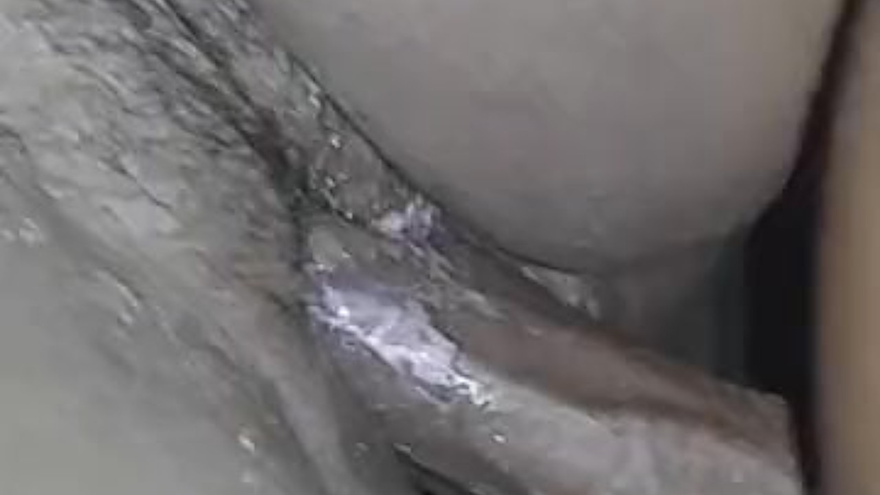 Wet pussy takes black dick