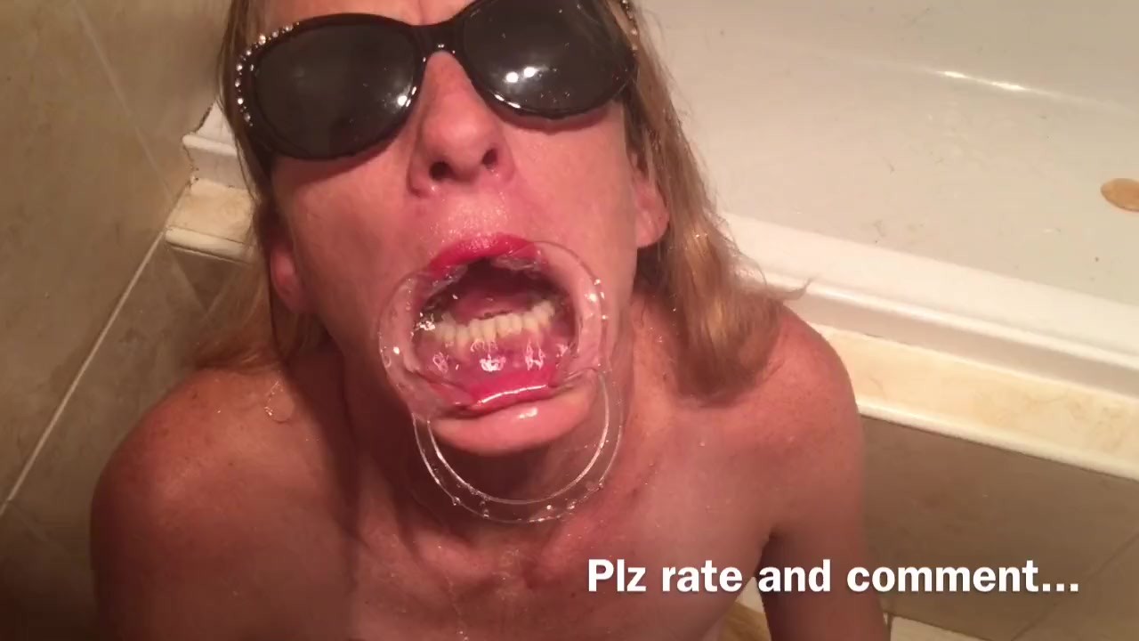 Piss in mouth.new gag.kinkyeve
