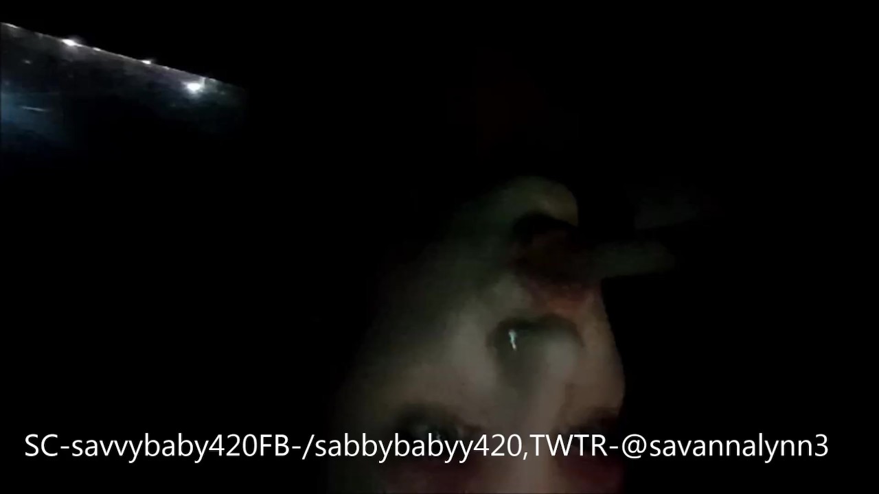SC star savvybaby420 smoking weed