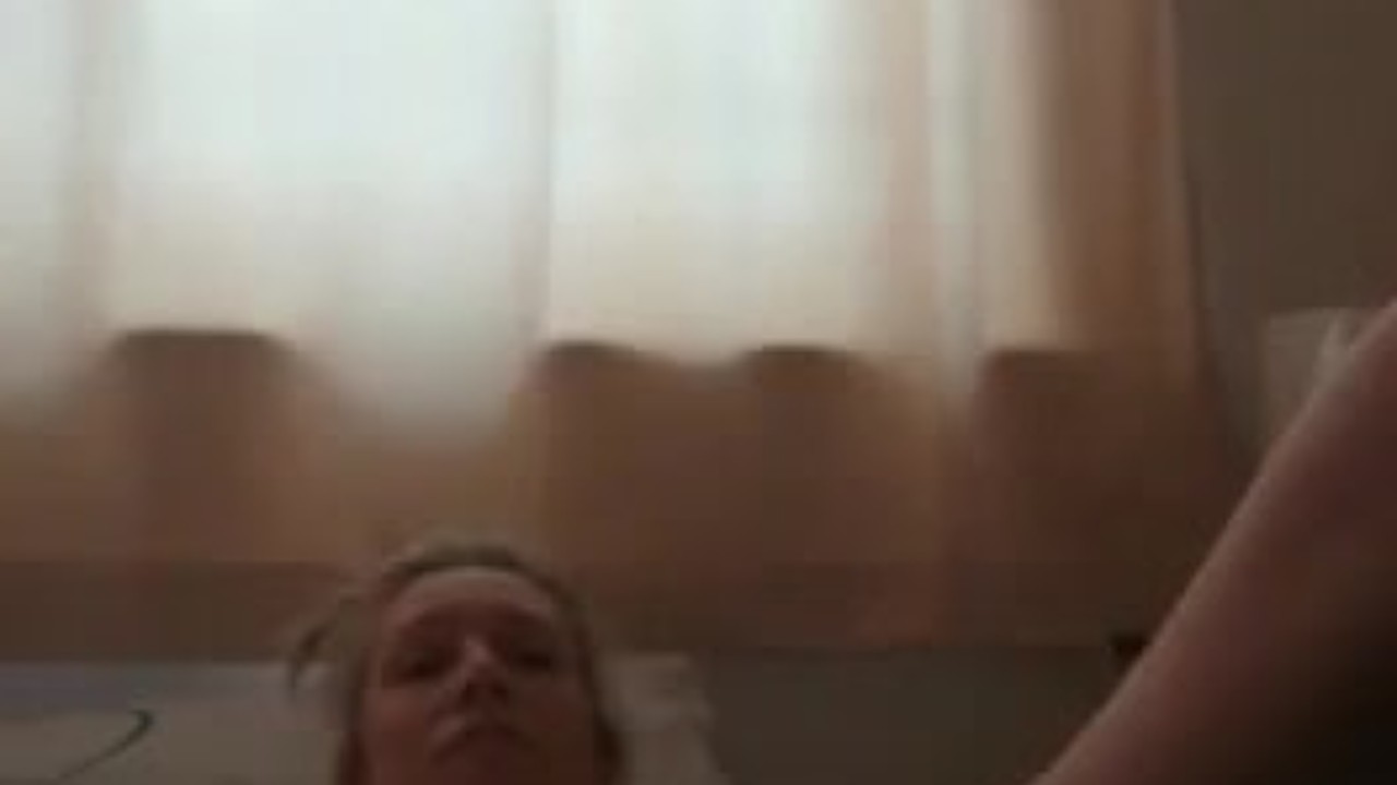 the first time my wife recorded herself while masturbating