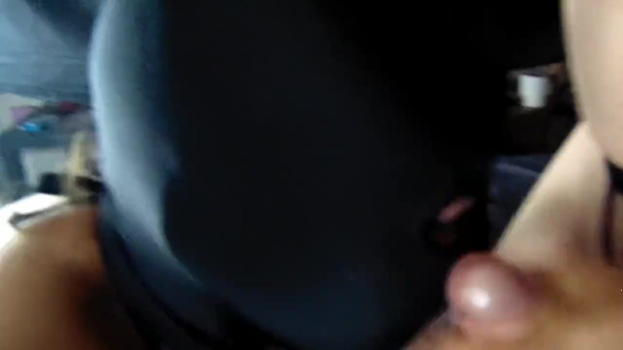 sexy masked sub wife sucking me and making my cock explode with cum