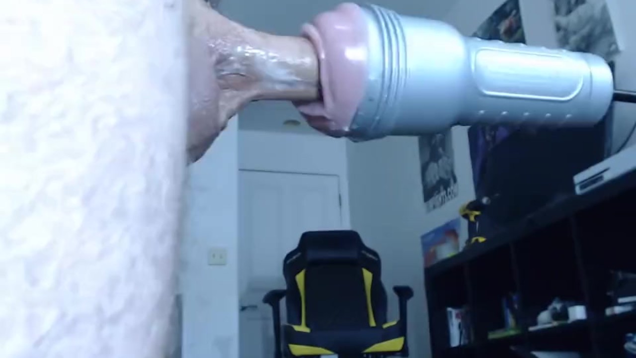 Flesh Light Fuck Machine Injected With Cum