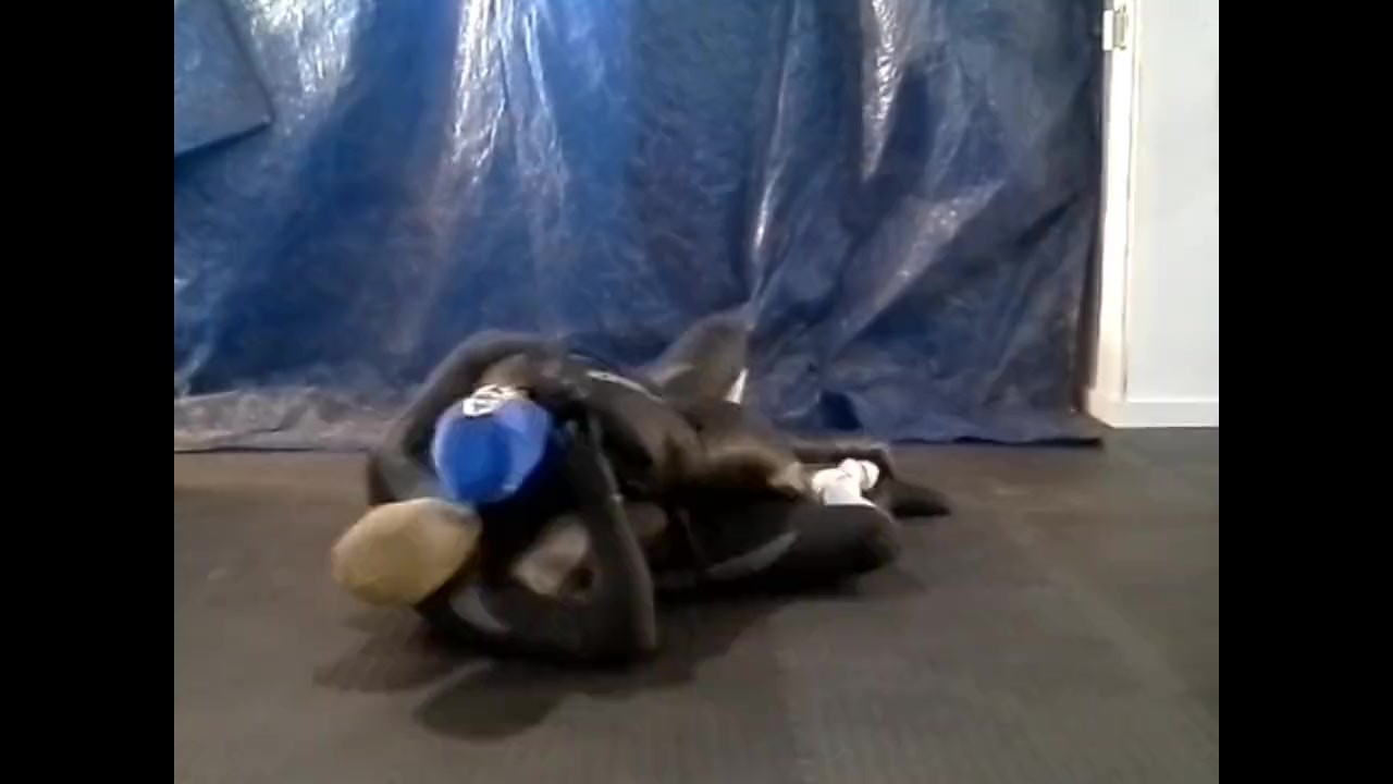 orca lucha wrestler vs masked frogman