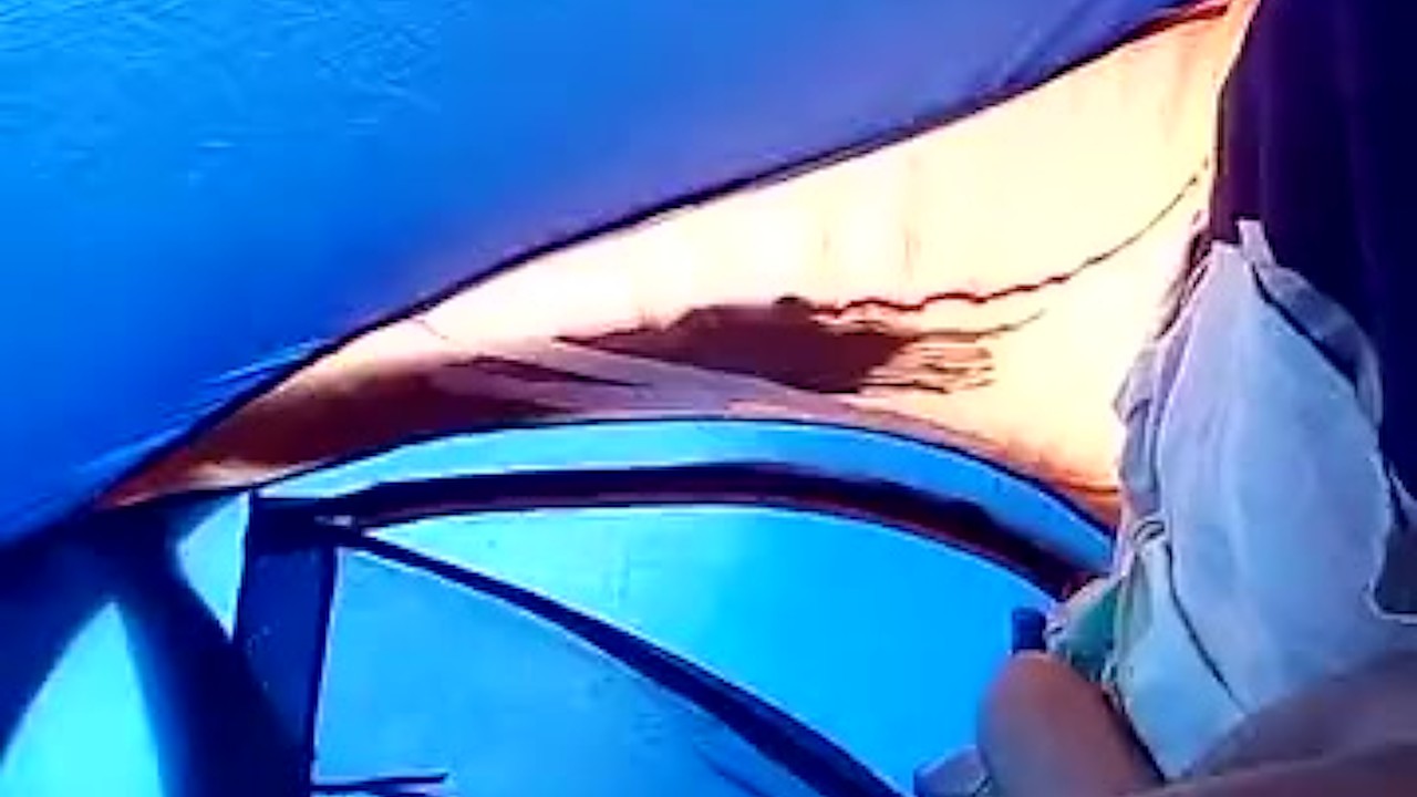 Amateur SEXTAPE in a Tent - Merida Venezuela