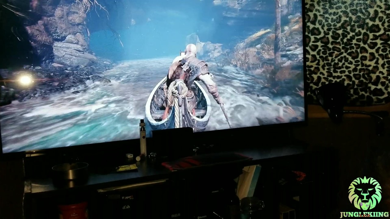 Trying To Play My God Of War Game While My Wife Sucks and Strokes My BBC