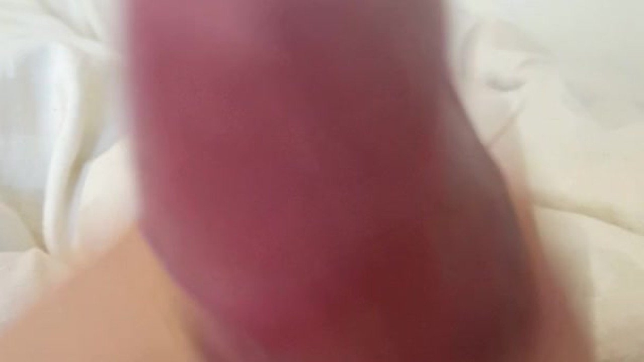 Spontaneous cumshot. Edging till dropping a load