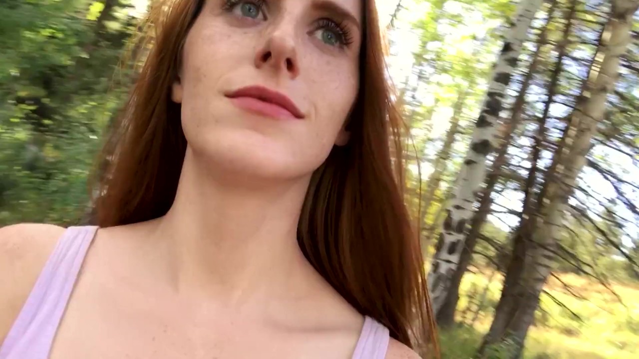 Almost Caught While Masturbating On Public Trail + BHS | freckledRED