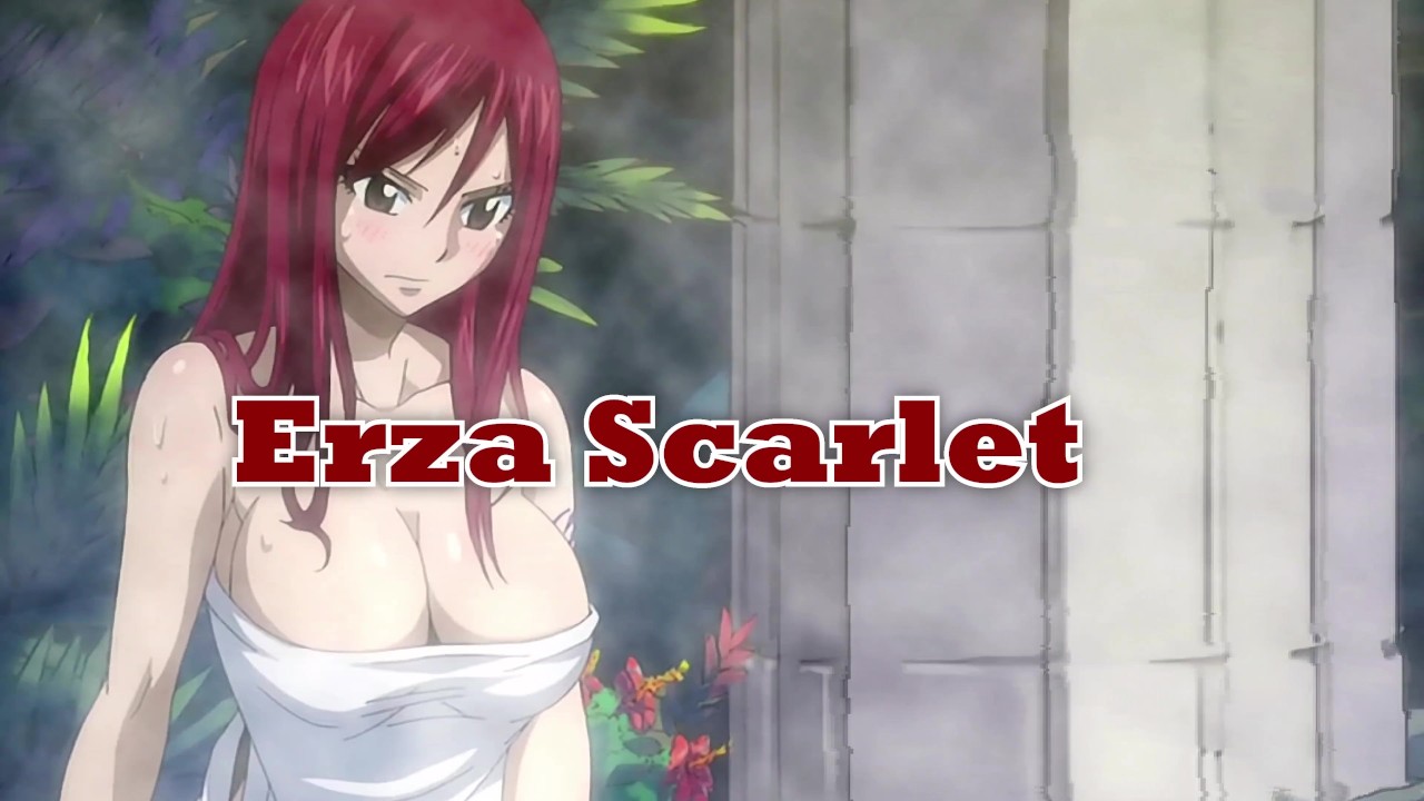 JOI Game - Fairy Tail Erza is ready to take a bath with you