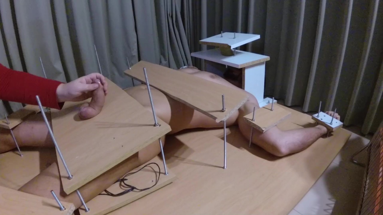 Amateur Femdom handjob ruined orgasm with feet torture