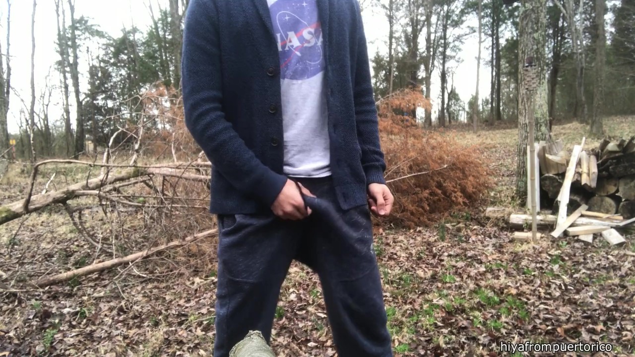 Nature sweatpants edge &amp; cum.