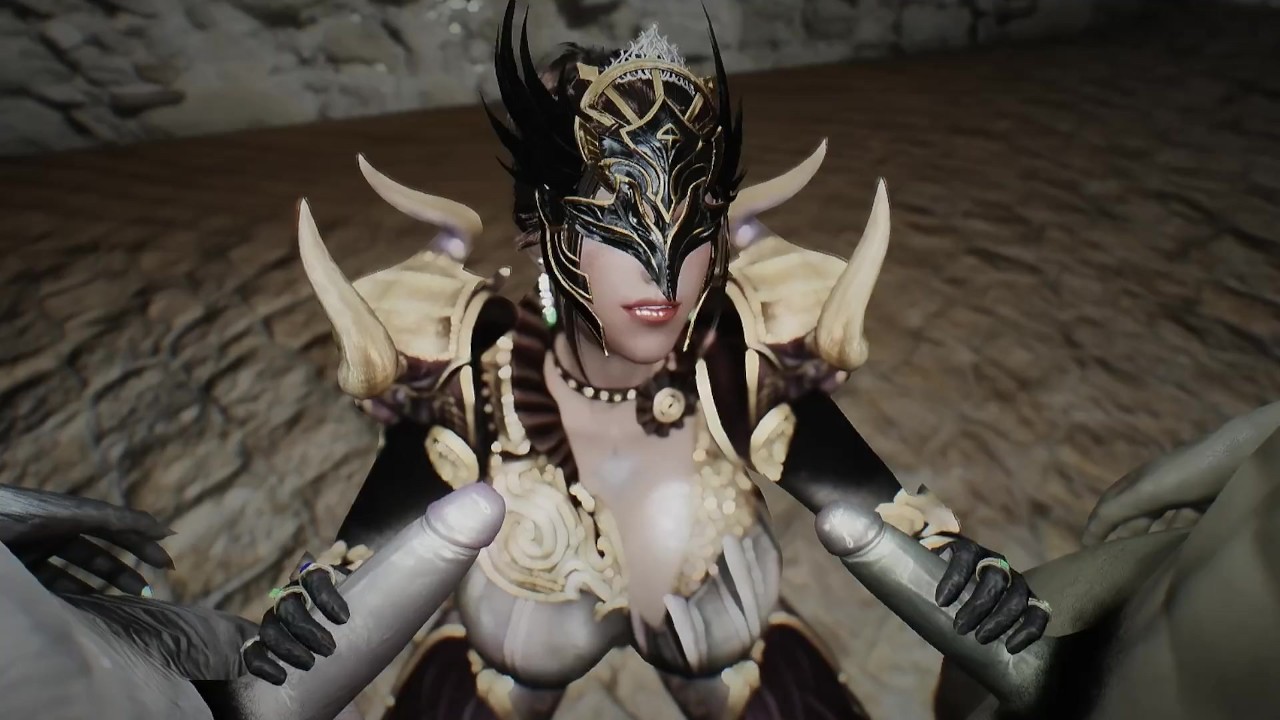 skyrim Lust mask female knight 3P