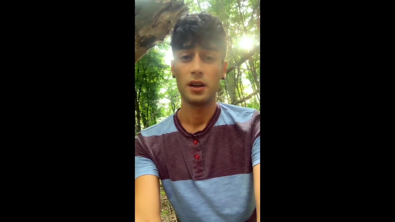 Twink farts long loud and wet - outdoor