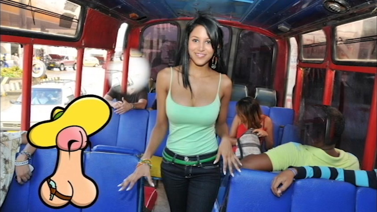 CULIONEROS - Young Colombian Babe Boards A Bus &amp; Gets Fucked