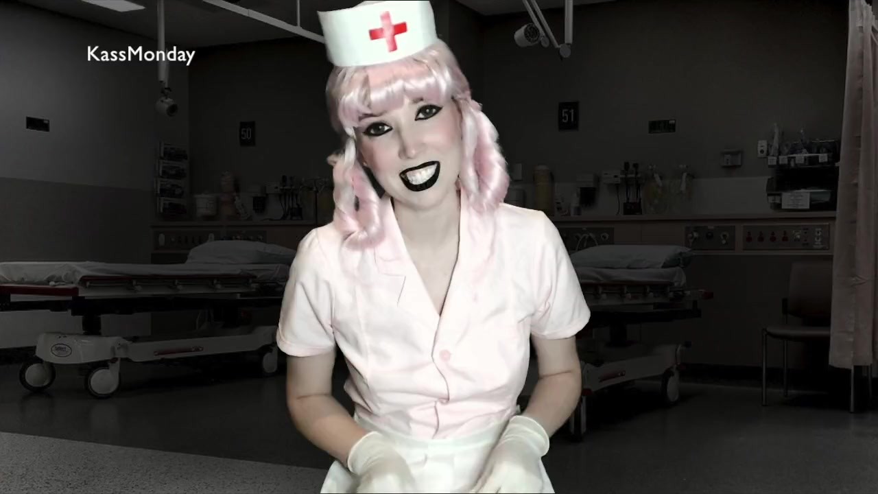 Goth Nurse Joy Gives You a Prostate Exam