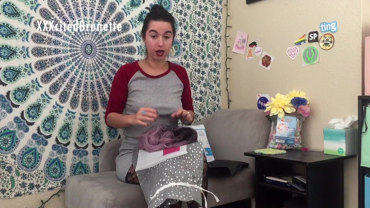 XXXcitedBrunette - Unboxing 24th Birthday Gifts