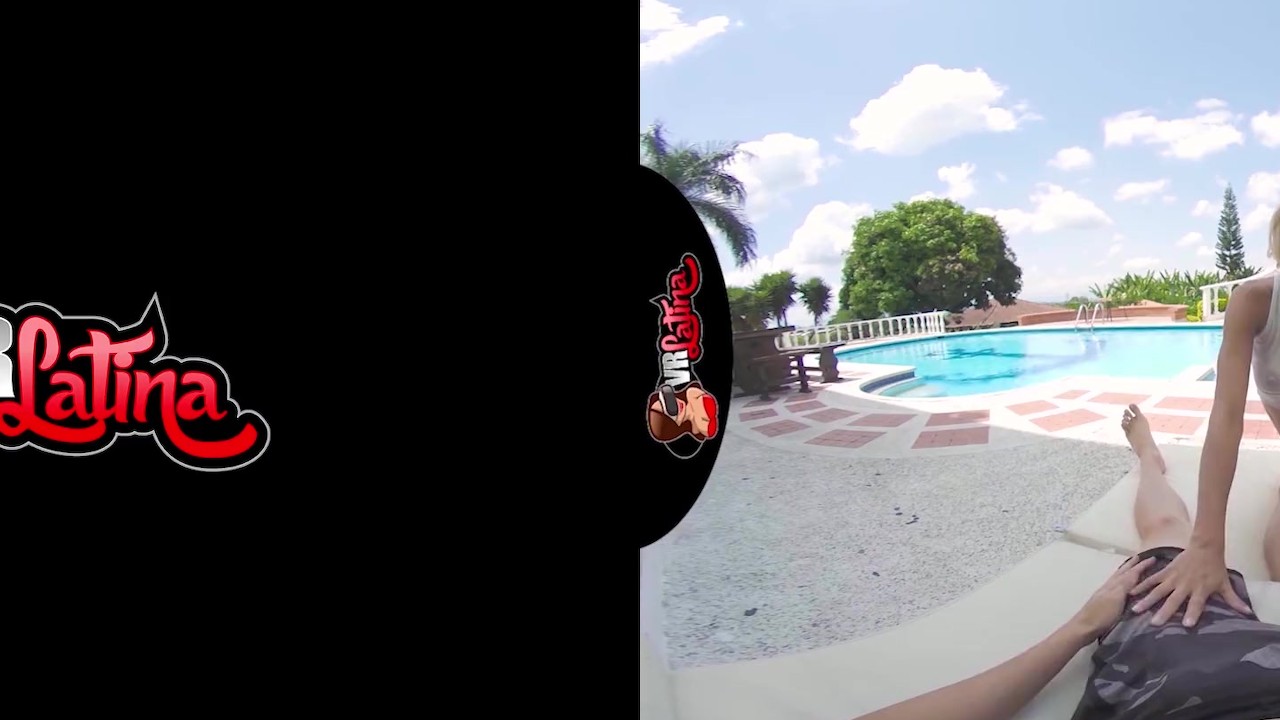 VRLatina - Super Tight Latina Fucks By The Pool - 5K VR
