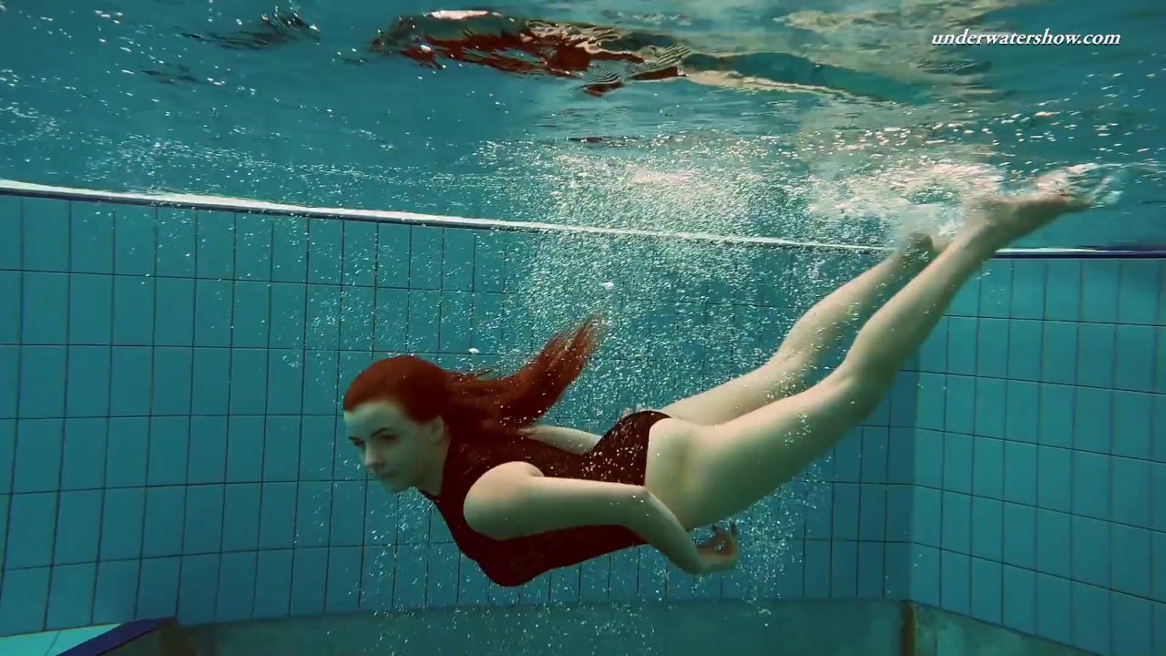 Swimming pool Vesta naked beauty