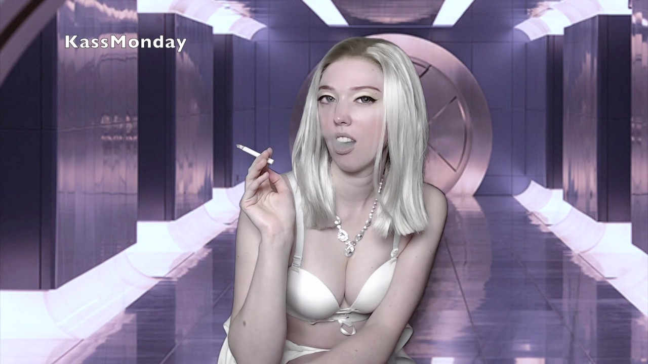 Smoking Emma Frost Blowjob in the X-Mansion