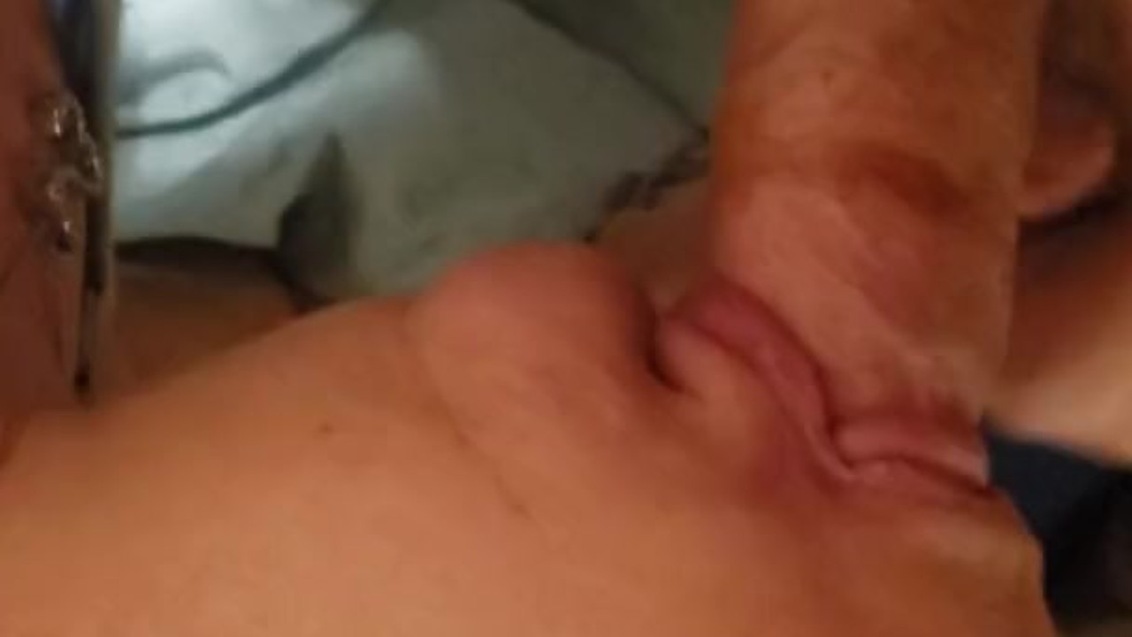Whore wife sucking and fucking a fan