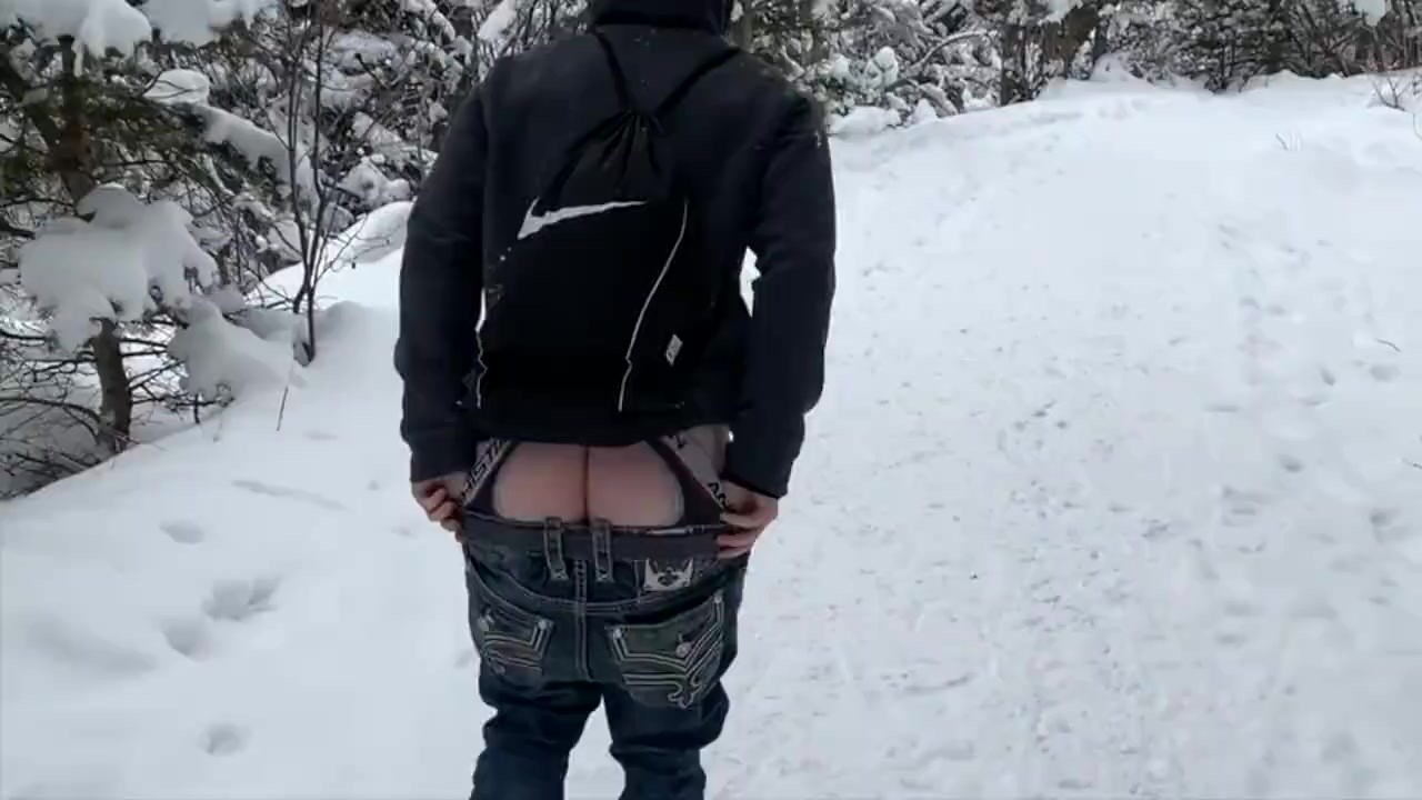 quick fuck me in the snow