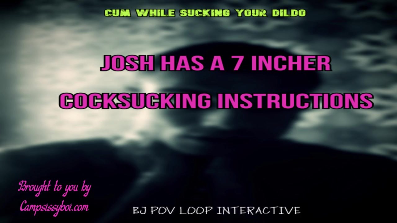 josh has a 7 incher POV JOI ENHANCED with gay homo fag music