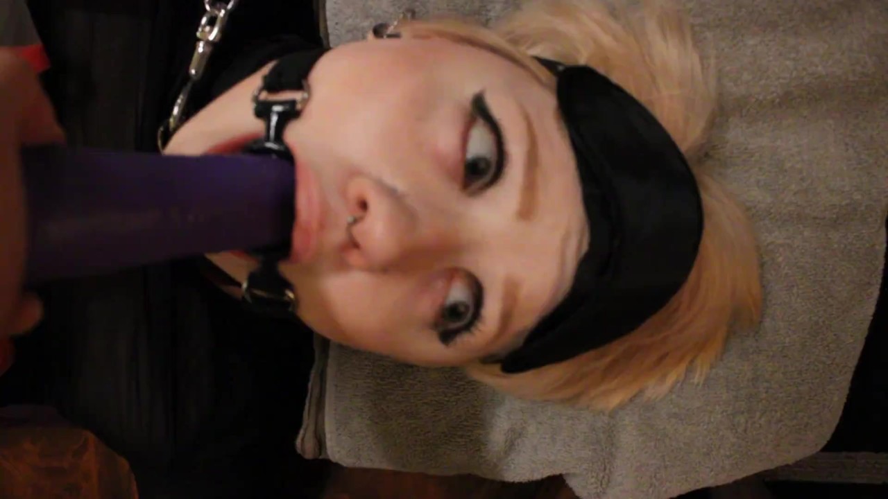 Tied up, Gagged, and Mouth Fucked BDSM