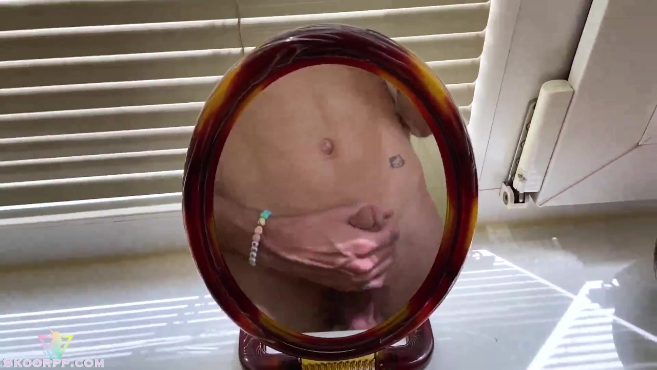 I Jerk Off Dick and Admire Myself at the Mirror - Cumshot