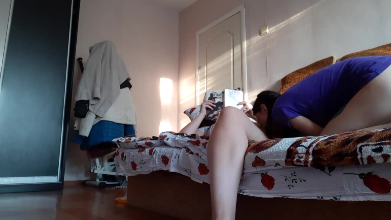 When my stepsister was reading a book, I would lick her pussy