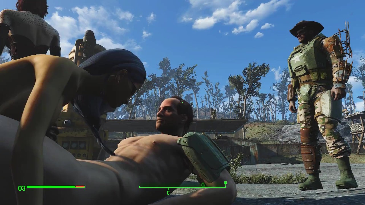 Cuckold Husband Watching His Asian Wife Fucked | Fallout 4