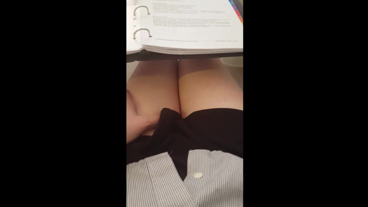 Saras Adventures 5.1 - Studying once again with full bladder and damp panties