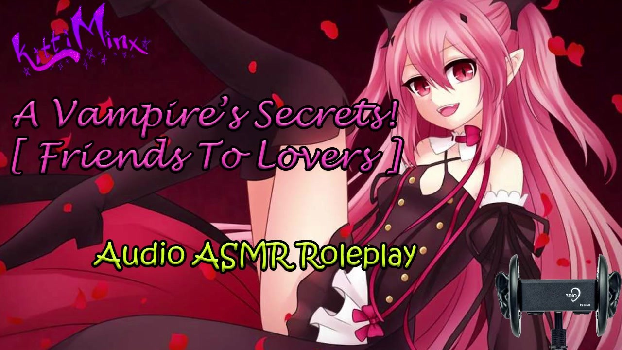 ASMR - A Vampire Girl&apos;s Secrets! [ Friends To Lovers ] Audio Roleplay