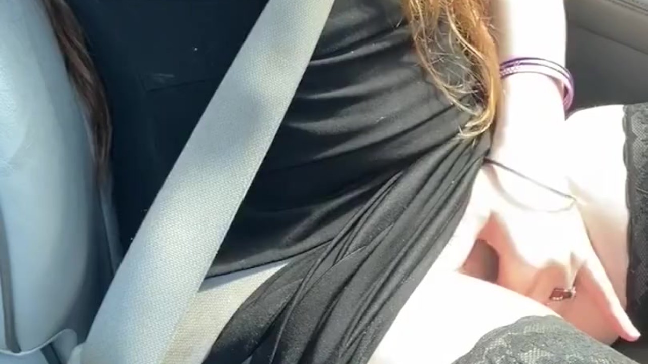 Too Horny to Wait, Masturbating in the car