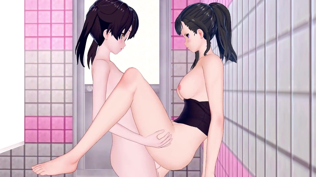 Fire Futa Tamaki has HOT Sex with Maki Hentai