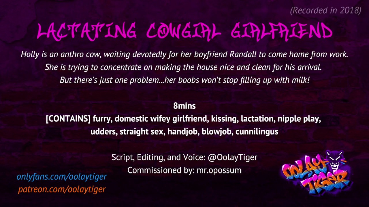 Lactating Cowgirl Girlfriend | Erotic Audio Play by Oolay-Tiger