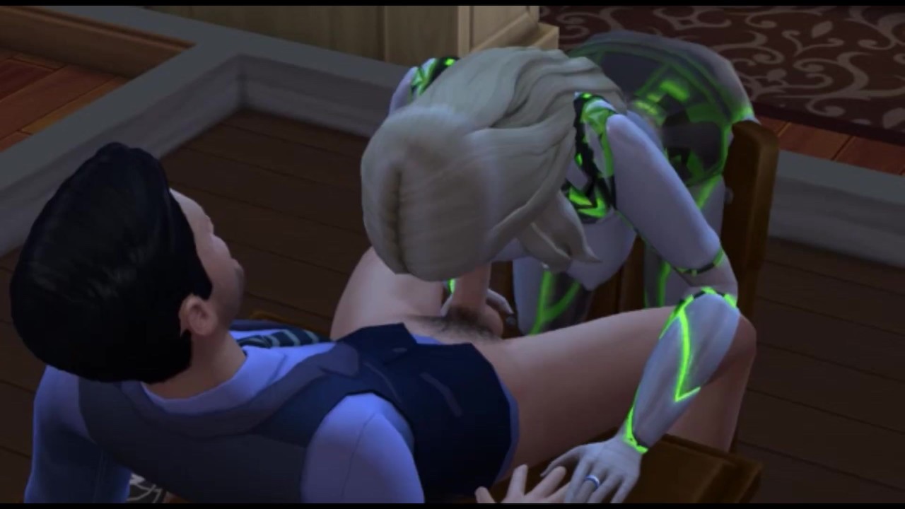 Sex with an alien. The girl arrived from another planet for sex | whims sims