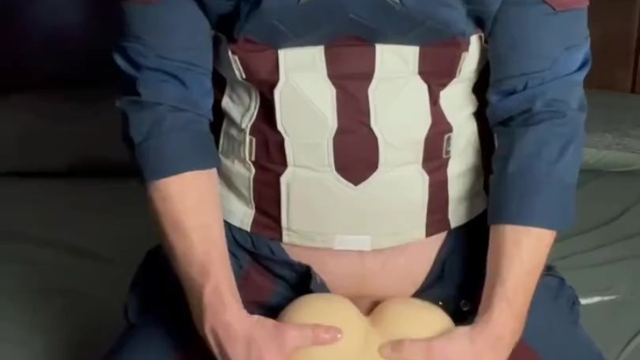 Captain America shows you what America’s cock can do