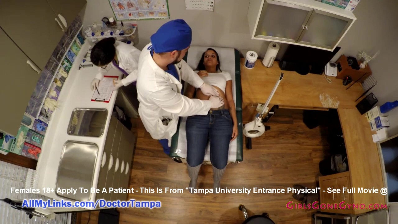 Sheila Daniel Boyfriend Watches Her Gyno Exam From Doctor Tampa &amp; Nurse Lilith Rose GirlsGoneGynoCom