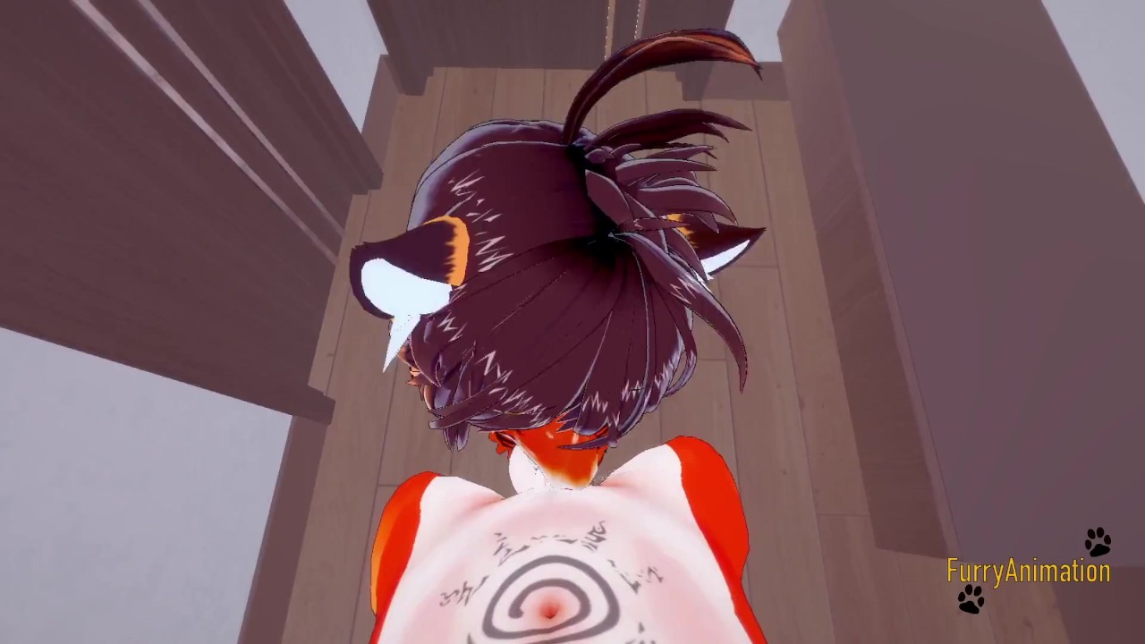 Furry Hentai - POV Tigress sucks cock and gets fucked by fox