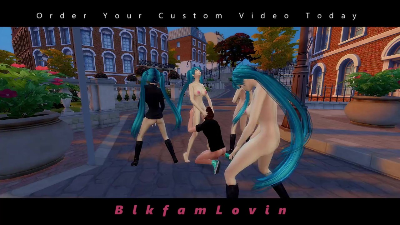 Iron Bitch (Miku The Ultimate AI) Sims 4 Music video