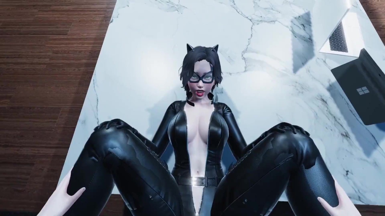Catwoman Pov in the office