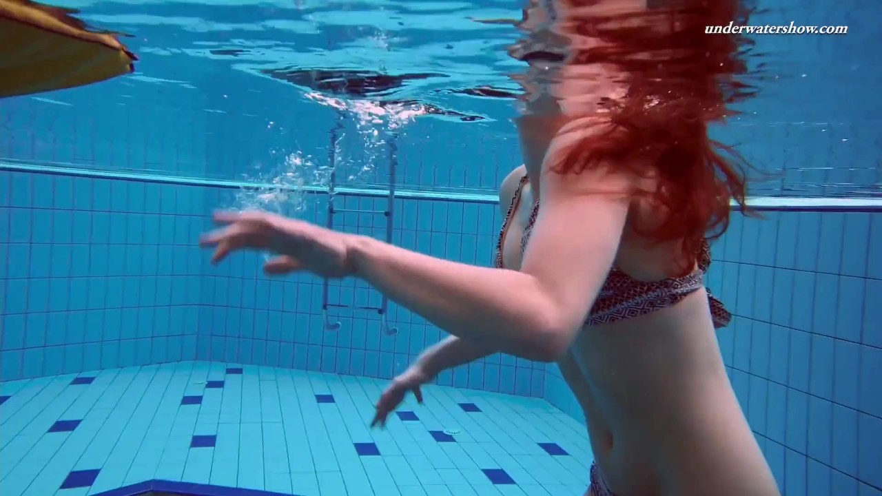 Sexiest underwater swimming pool teenie Liza Bubarek