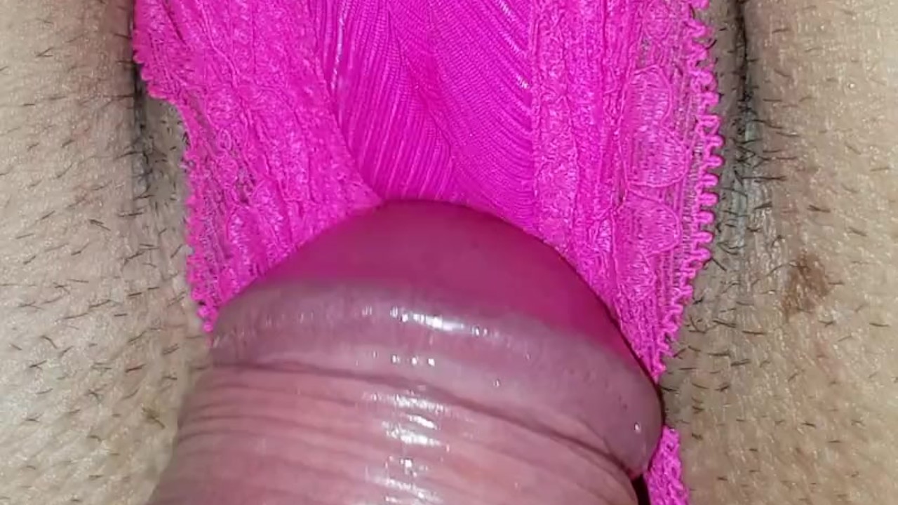 EXTREMLY CLOSE UP PUSSY CUM ON PANTIES STEP SISTER