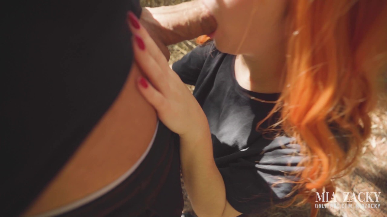 She sucked my cock and I fuck my best friend in a public park
