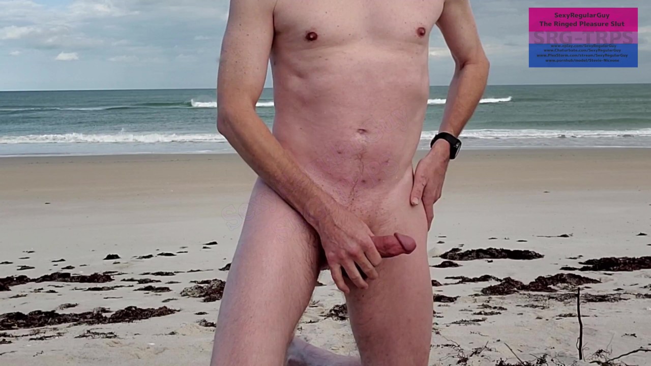 The Captains Slut Boy Teasing and Edging Mistress T&apos;s cock during a nice visit to the beach
