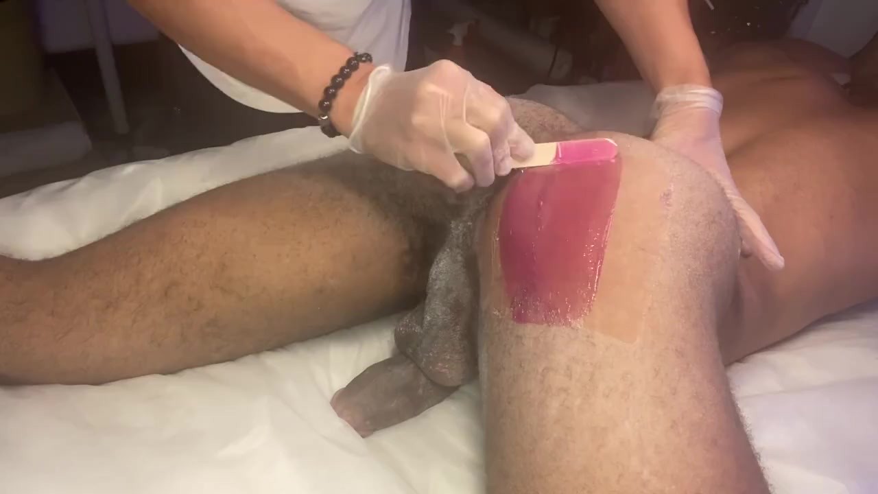 Male Brazilian Wax Part 1: Zumba Male Butt &amp; Crack Waxing hair removal video