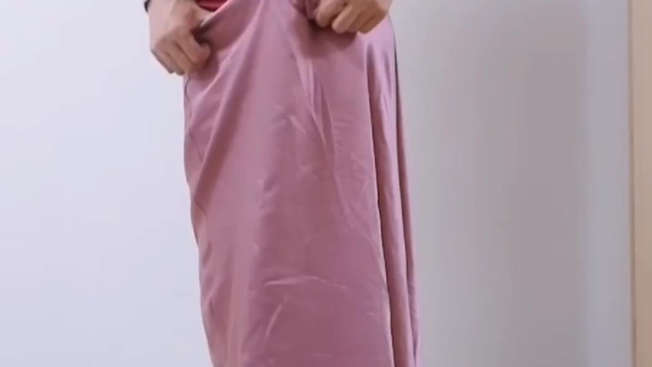 Satin Skirt: an Usual Outfit to the Super Perverted lascivious BITCH!!!! -FULL VID ON ONLYFANS-