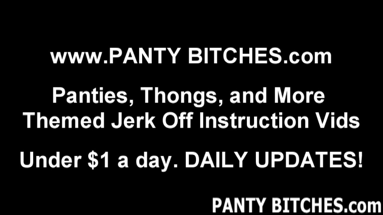 Panty Fetish Domination And JOI Striptease Videos
