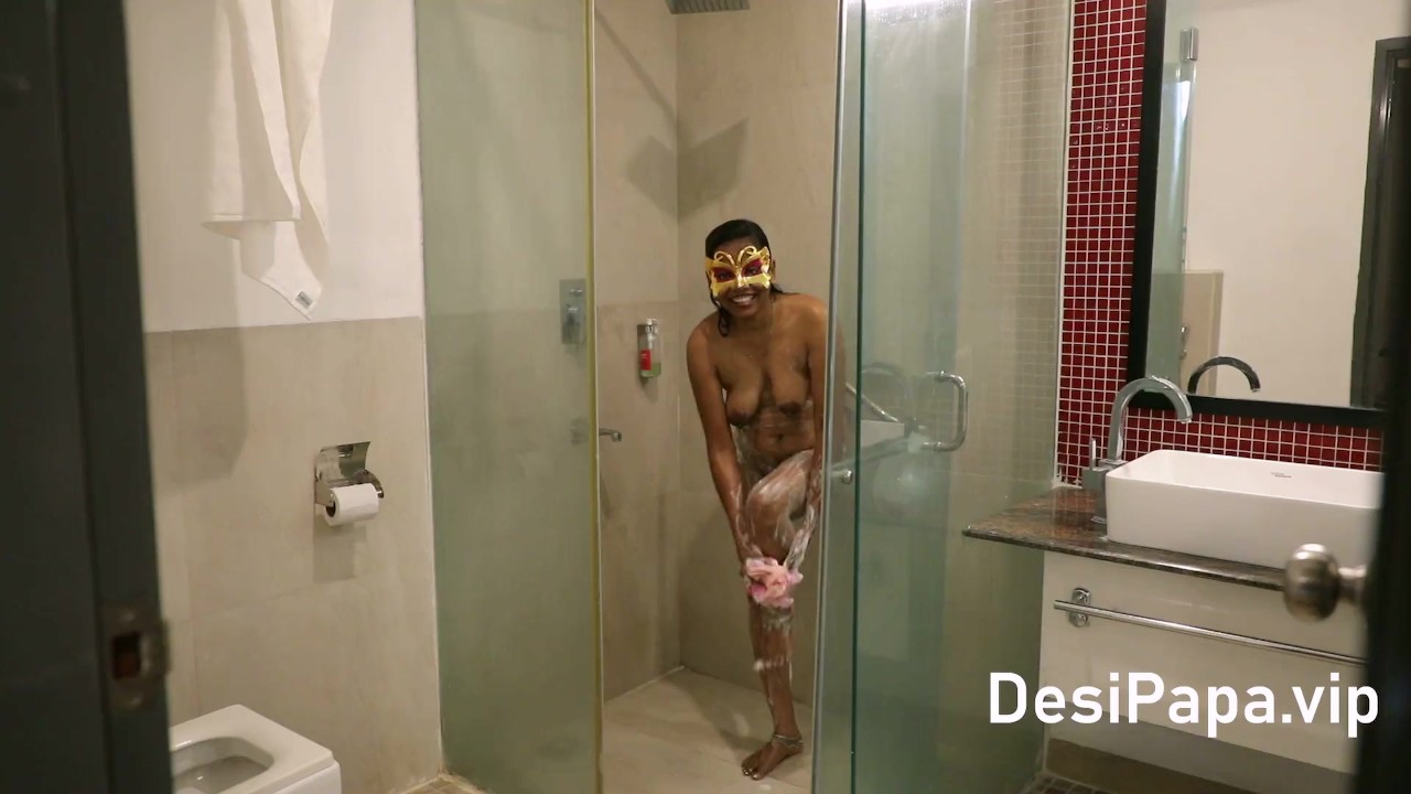 Mature Horny Indian Wife Filmed In Hotel Bathroom Taking Shower By Husband