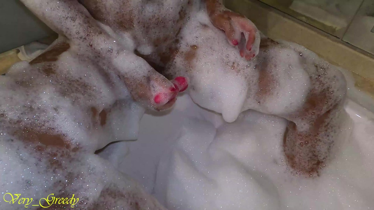 MILF in her hot tub fucks hubby&apos;s cock, fingers his prostate before unloading on her big natural tit